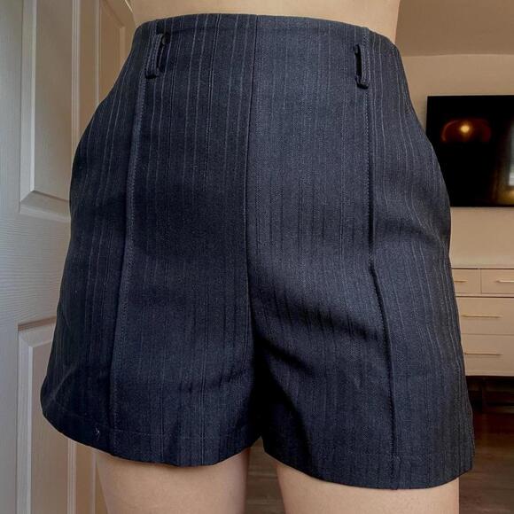 MOTF Tailored High-Waist Shorts - Picture 1 of 5